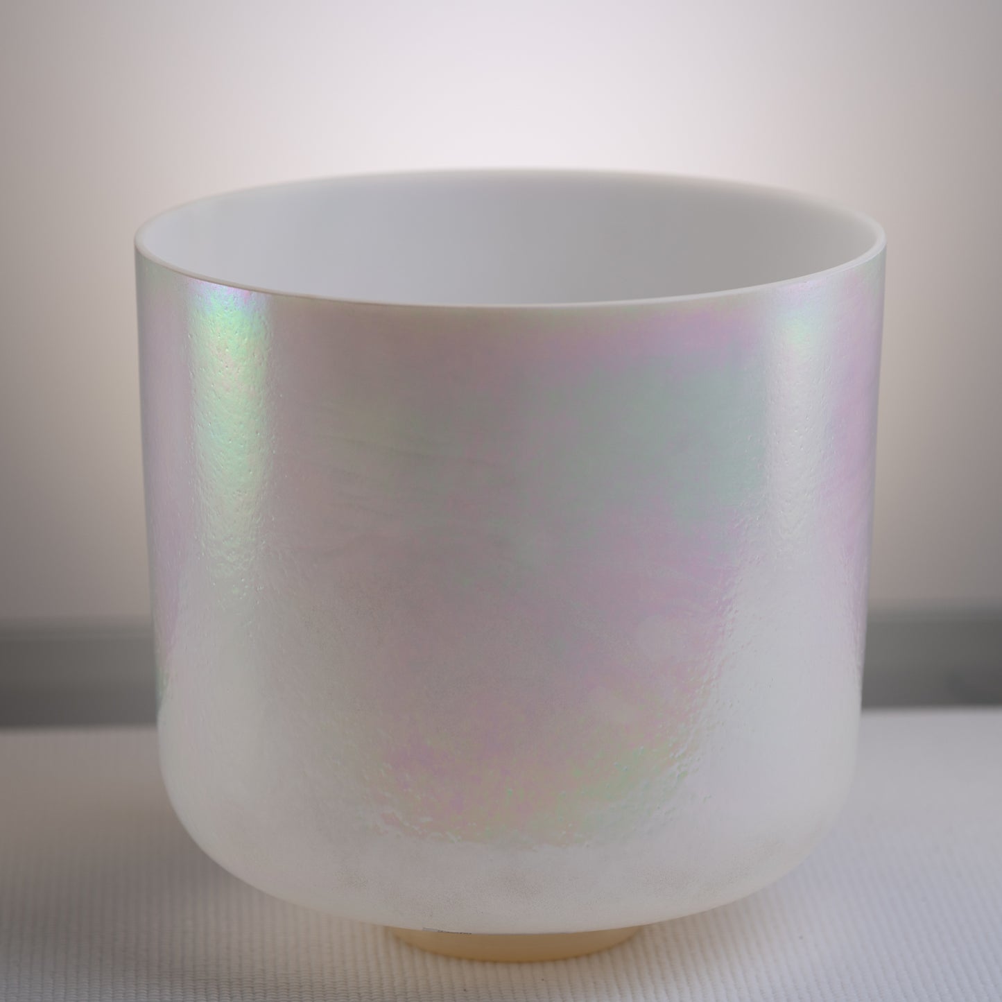 12" A#+45 Mother of Platinum Crystal Singing Bowl