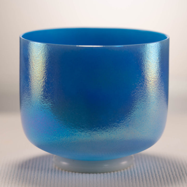 8" D#-25 Father Sky Celestial Frosted Singing Bowl