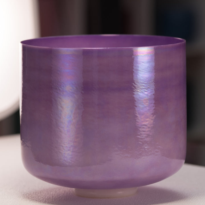 11" C+26 Lilac Blossom Crystal Singing Bowl