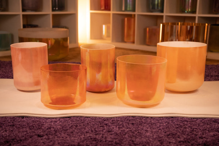 Svadhishthana Crystal Singing Bowl Set