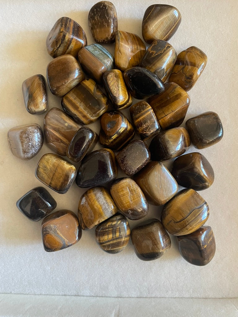 Tiger Eye Tumbles