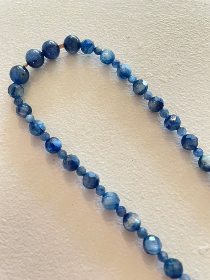 Faceted Kyanite Necklace