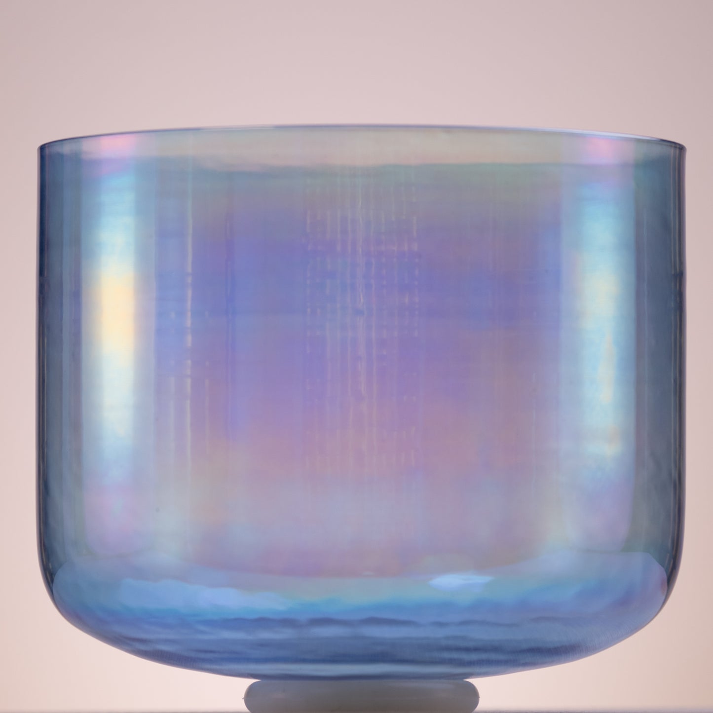 12” C#+48 Serene Aquamarine Crystal Singing Bowl, Prismatic, Sacred Singing Bowls