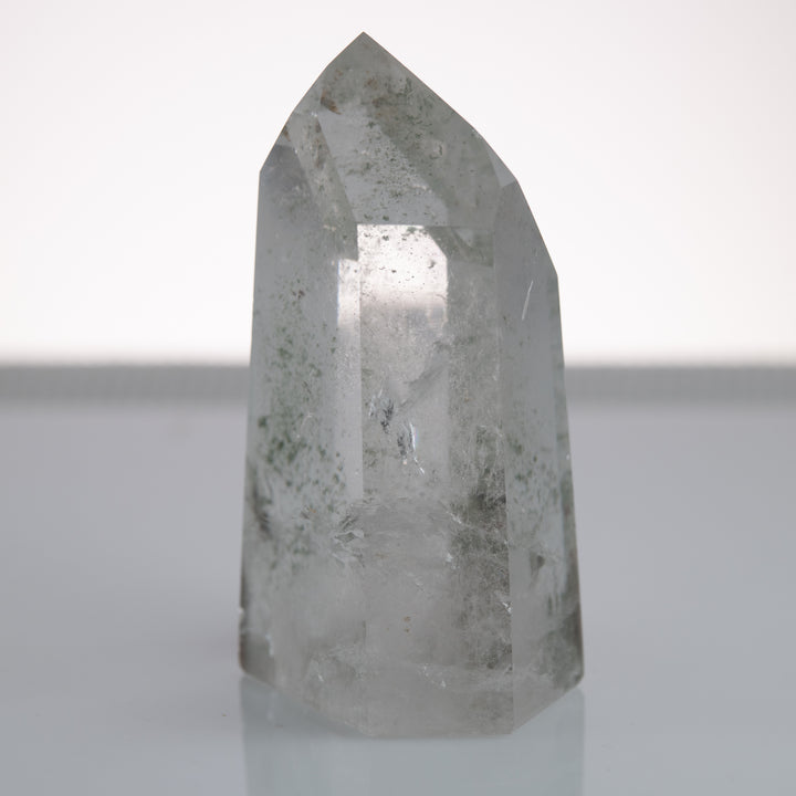 Clear Quartz Tower with Chlorite inclusions