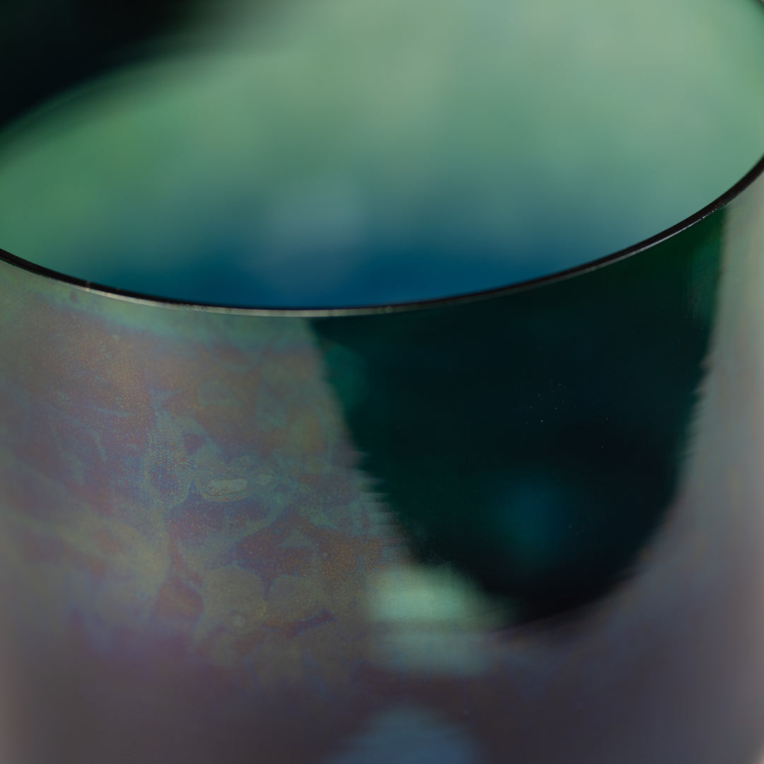 8" C#+8 Sacred Earth Crystal Singing Bowl, Perfect Pitch