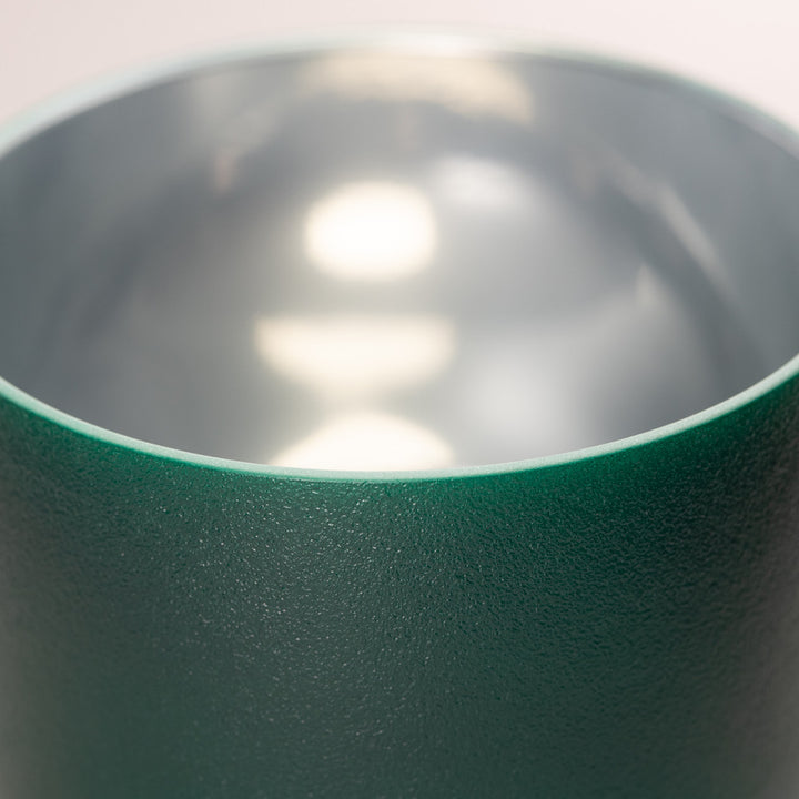 8" C-26 Frosted Marine Dream Crystal Singing Bowl