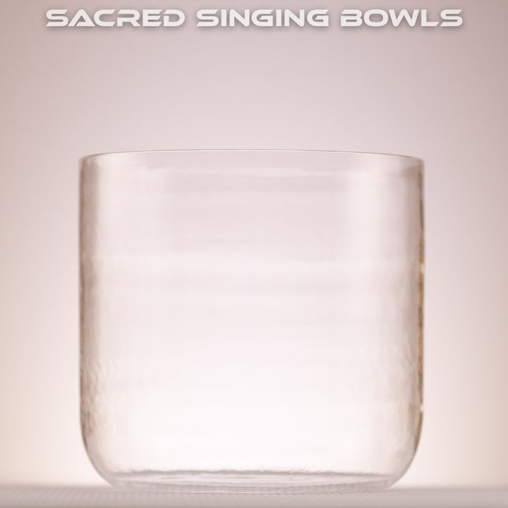 Clear Quartz Singing Bowl Set