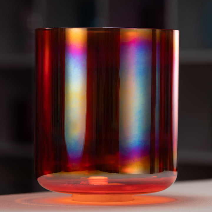 9.75" C#+42 Topaz Transformation Sacred Symphony Bowl, Tall