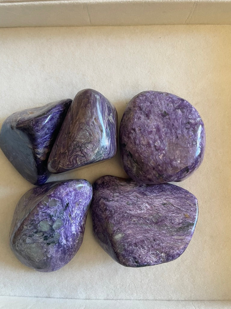 Charoite Free Forms – Bowls of Sound