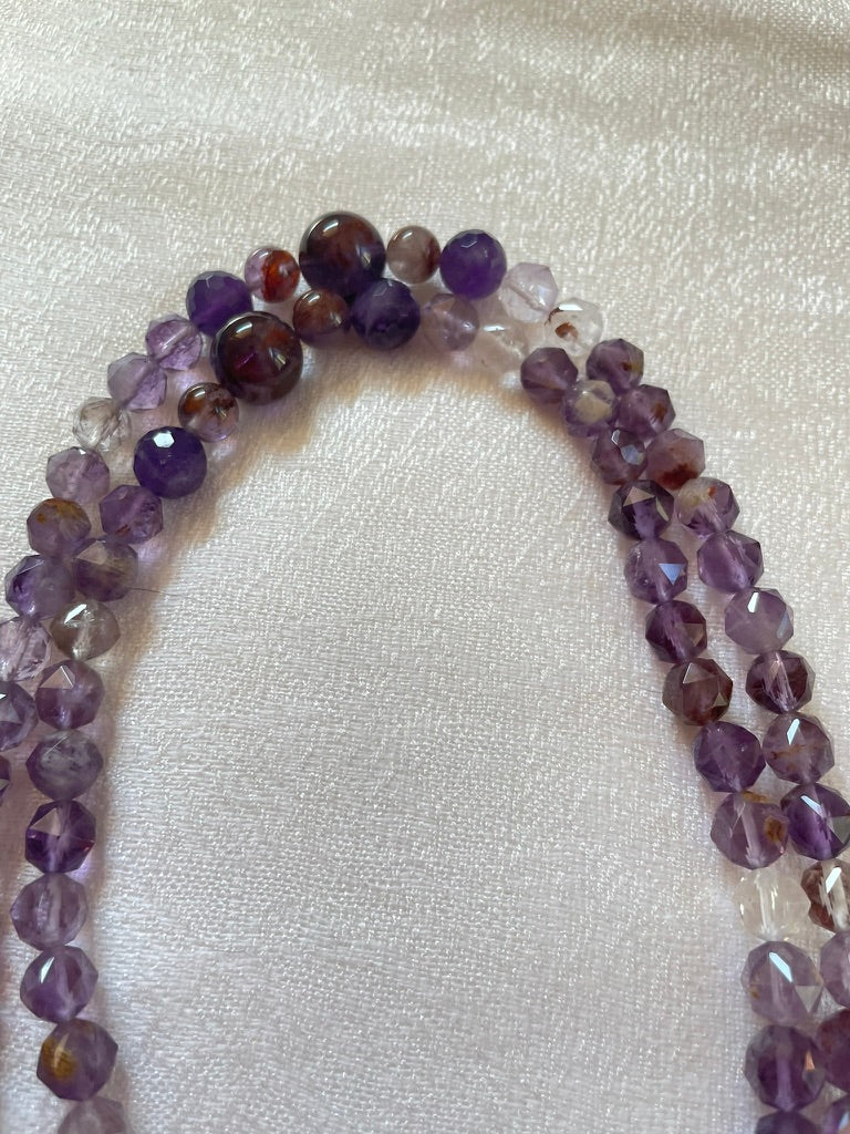 Faceted Super 7 Mala