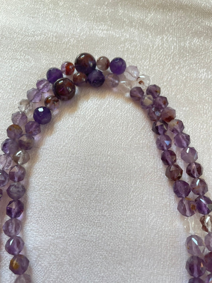 Faceted Super 7 Mala