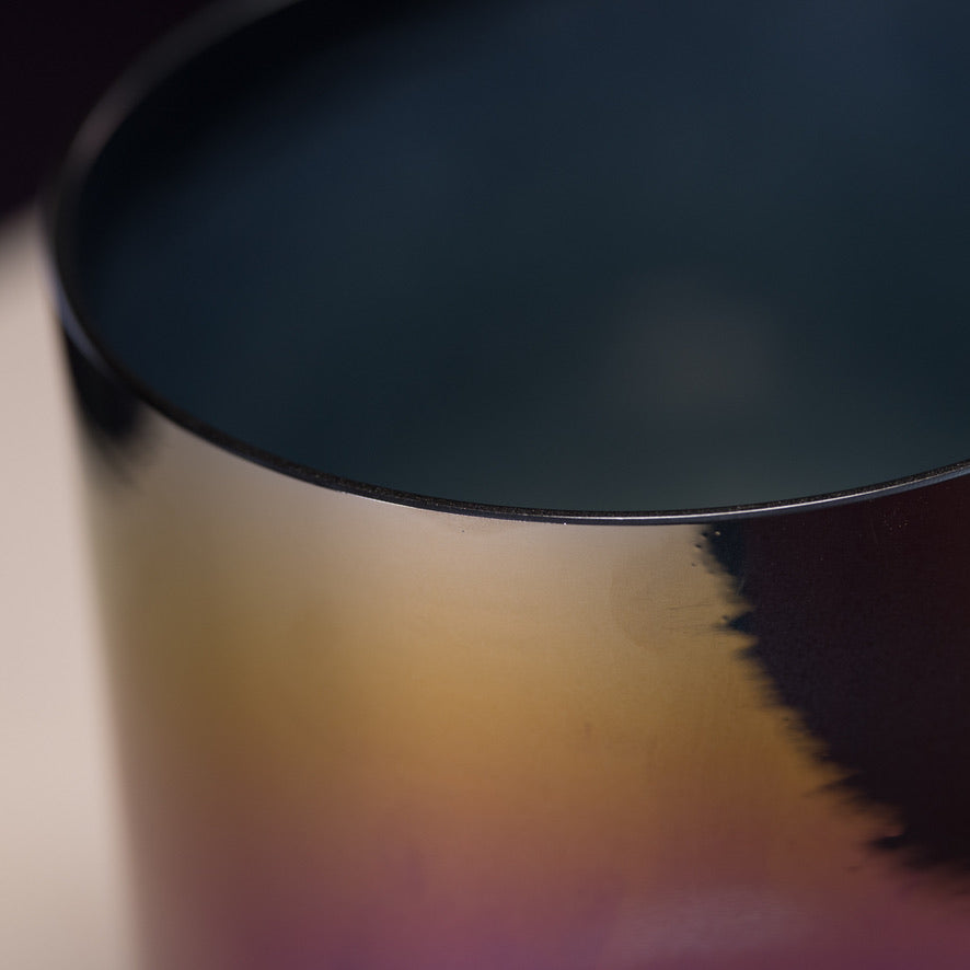 7.5" D-26 Midnight Magic Crystal Singing Bowl
