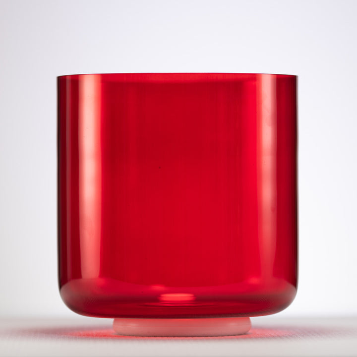 7.5" C+46 Ruby Ray Crystal Singing Bowl