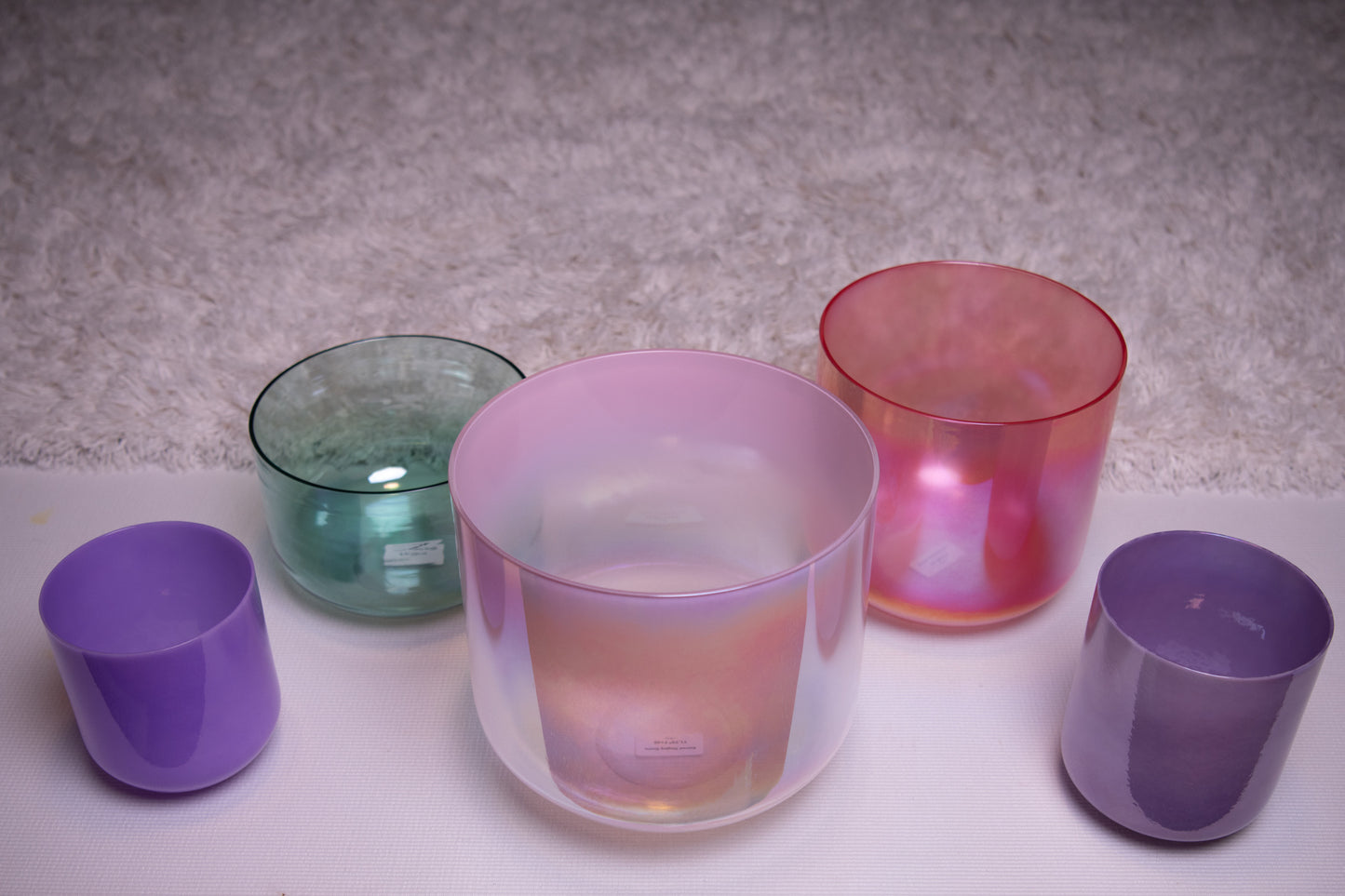 Inspire: Crystal Singing Bowl Set