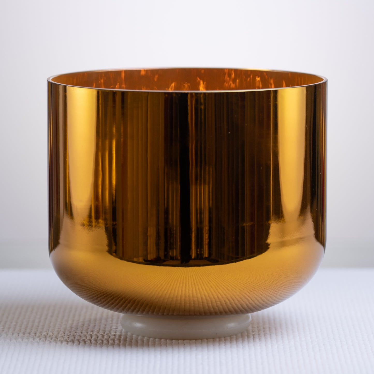 9" C-38 Harmonic Sun Crystal Singing Bowl