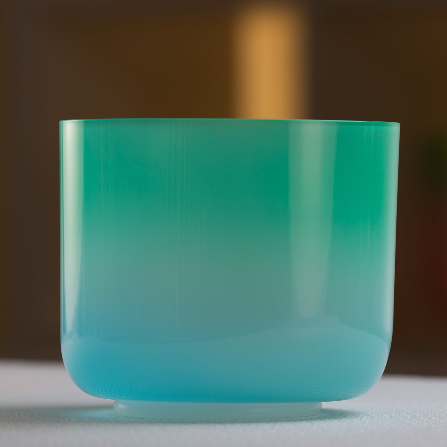 6.25" D#-32 Turquoise Tide Crystal Singing Bowl, Sacred Singing Bowls