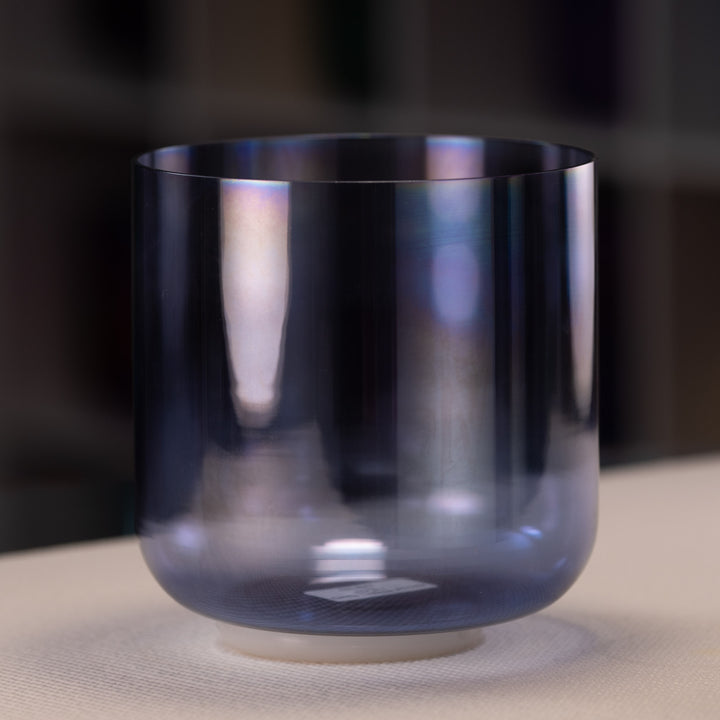 7.5" C+5 Indigo Child Crystal Singing Bowl, Perfect Pitch