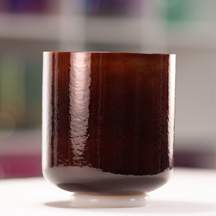 7" F+34 Sacred Ground Crystal Singing Bowl