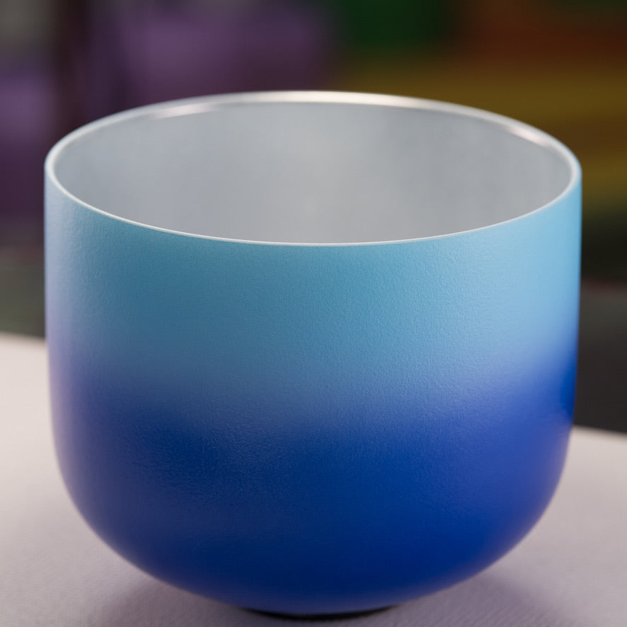 11" C#+3 Frosted Father Sky Crystal Singing Bowl