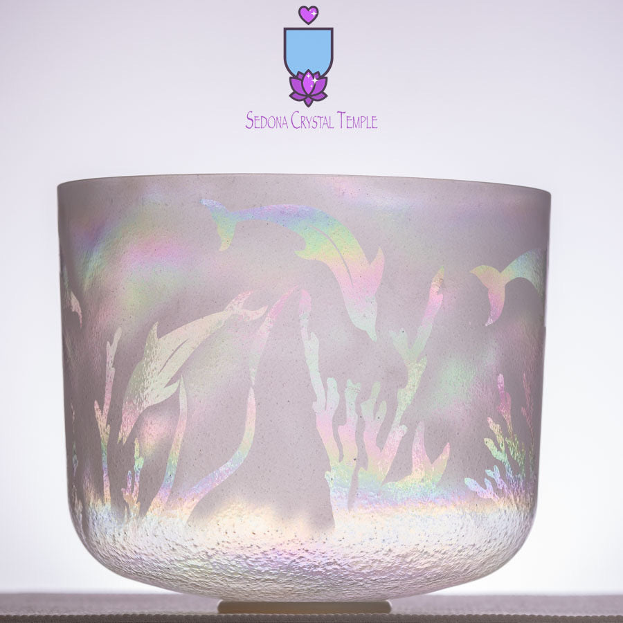 Transmitting Peace Crystal Singing Bowl Set