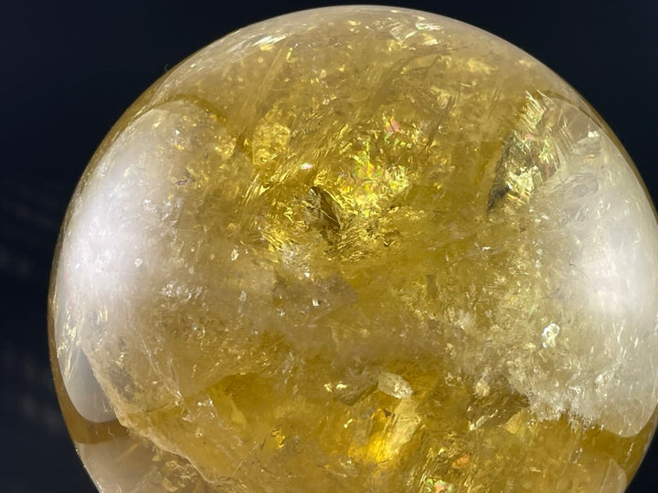 Large Citrine Sphere