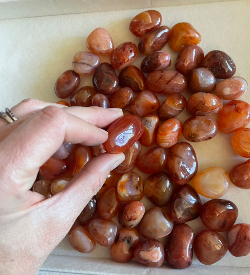 Carnelian Tumbles