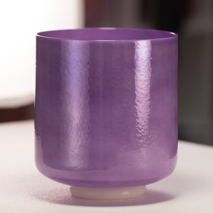 8" E-27 Lilac Blossom Crystal Singing Bowl
