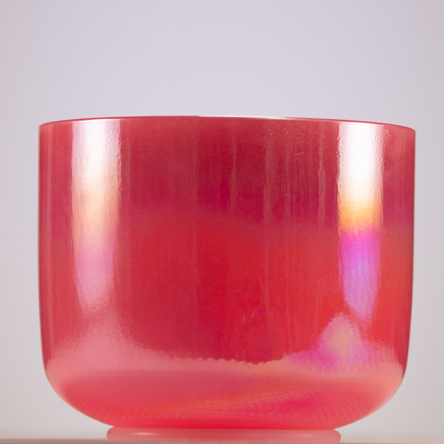 7" A-24 Dreamy Peony Celestial Frosted Singing Bowl