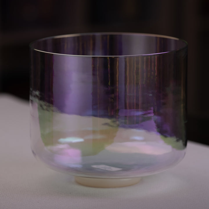 10" F-37 Prismatic Crystal Singing Bowl