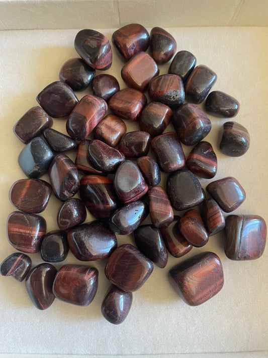 Red Tiger Eye Tumbles