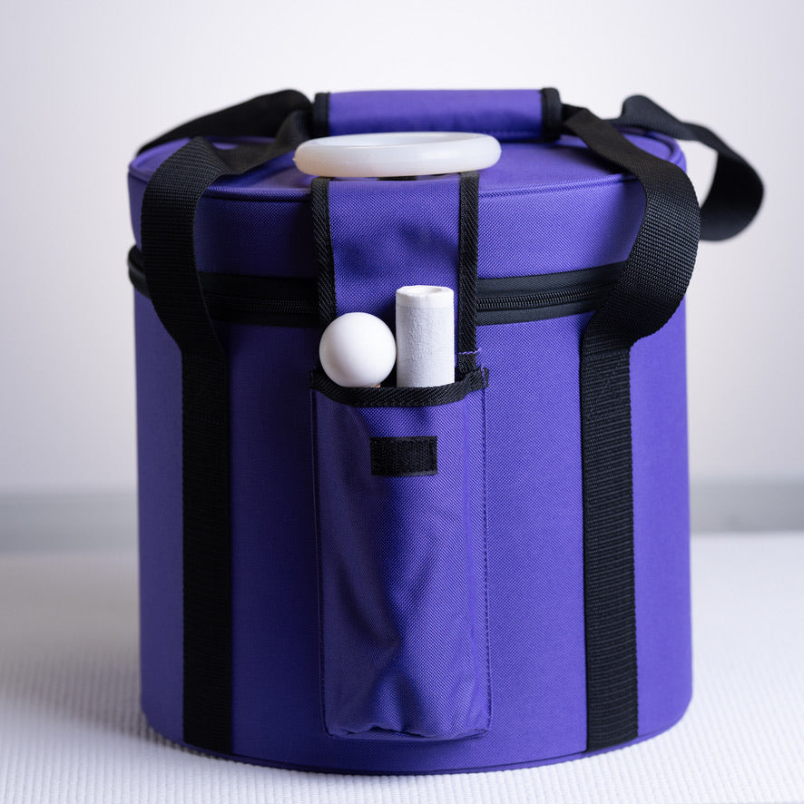 8" Purple Carrying Case for Singing Bowls