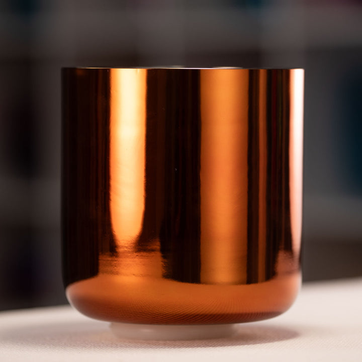 8" B+8 Solara Crystal Singing Bowl, Perfect Pitch