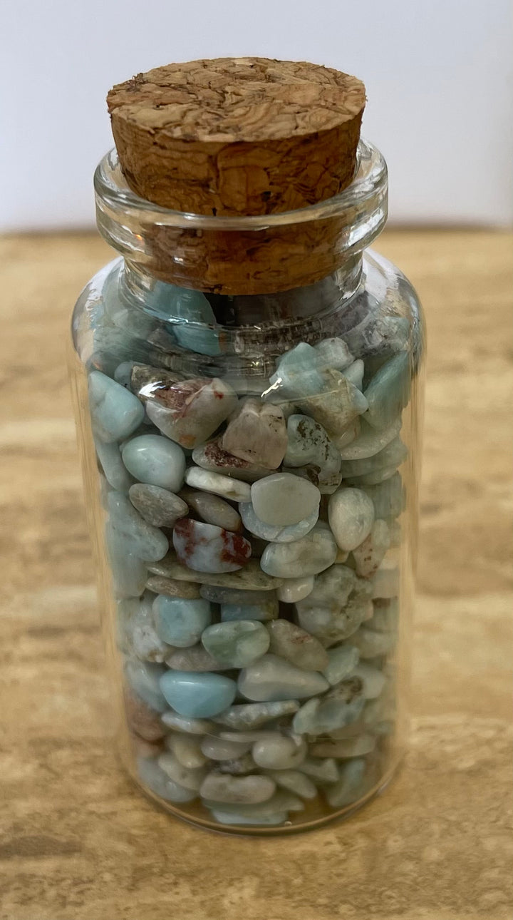 Larimar Chip Bottle
