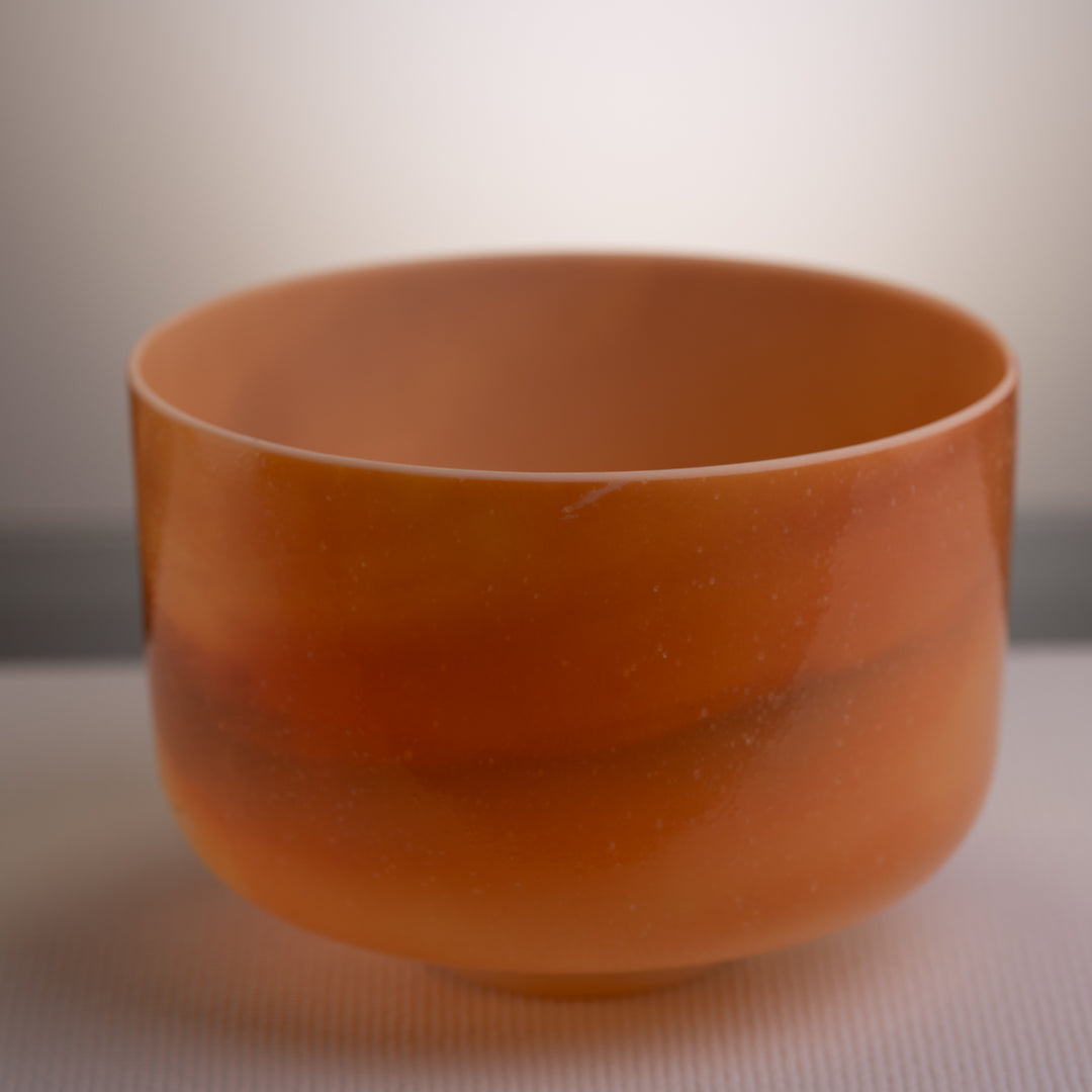 12" C#+40 Tiger Eye Morph Crystal Singing Bowl