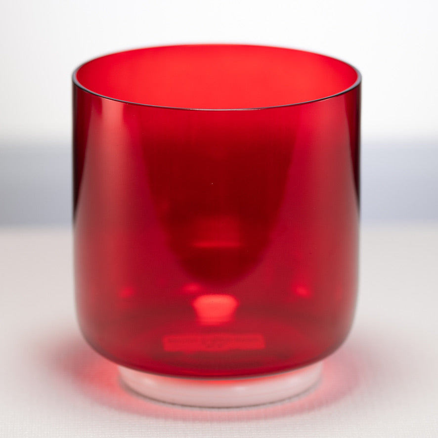 6" G-44 Ruby Ray Crystal Singing Bowl