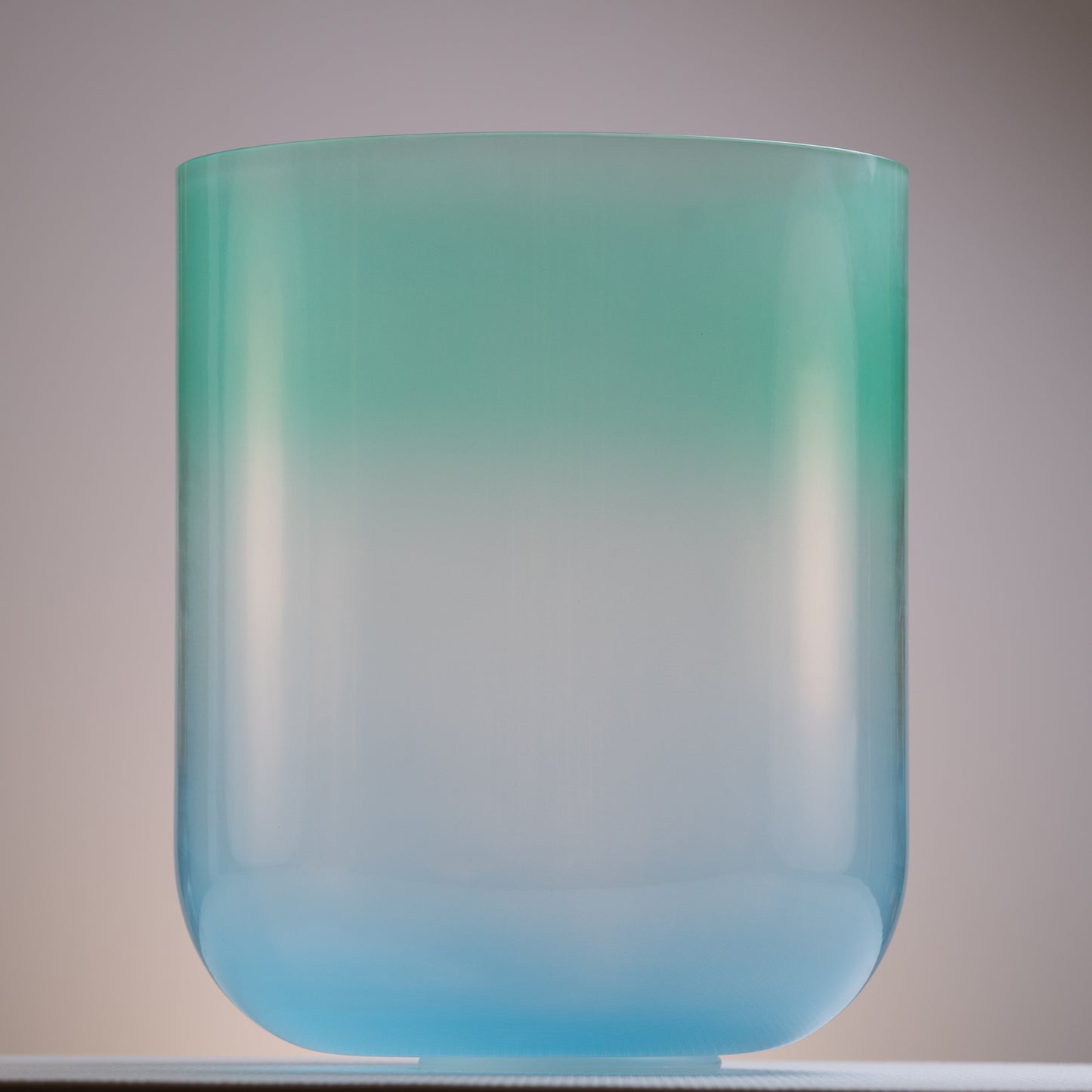 12" E+34 Blue Green Tourmaline Color Singing Bowl, *Very Tall, Sacred Singing Bowls