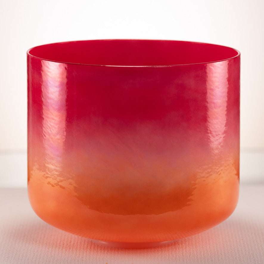 11" D#+40 Harmonic Sunrise Crystal Singing Bowl