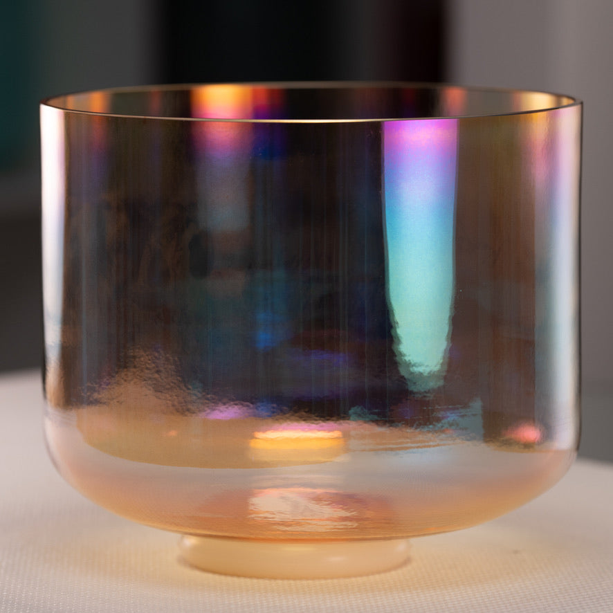 10" A#+12 Summer Sun Crystal Singing Bowl