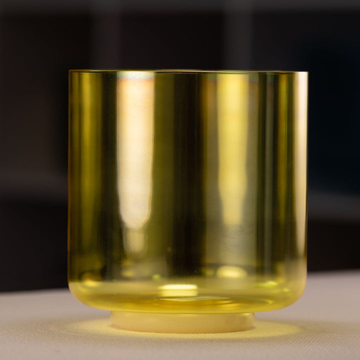 7.25" C#-40 Radiant Sun Crystal Singing Bowl