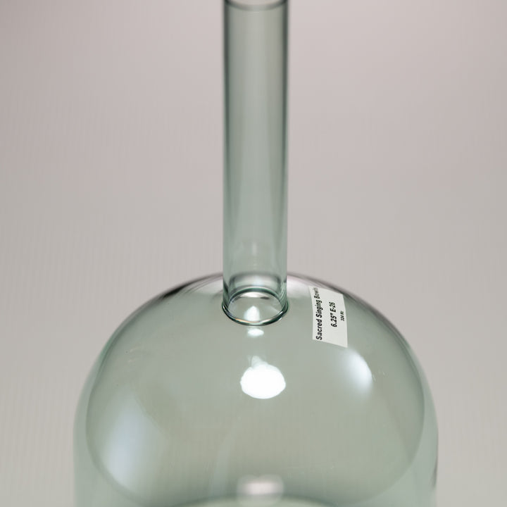 6.25" E-26 Sacred Sage Handheld Crystal Singing Bowl