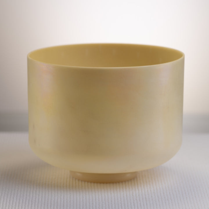 10" E+50 Frankincense & Platinum Crystal Singing Bowl