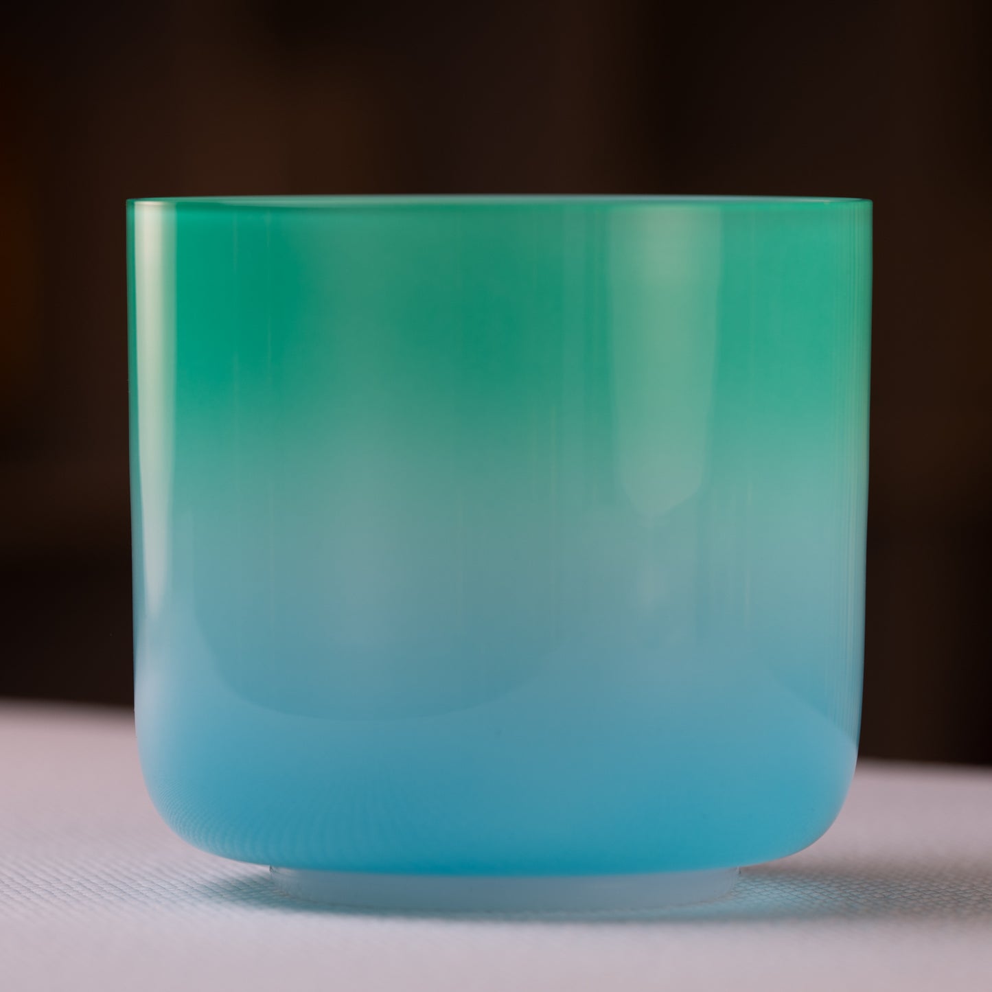 5.5" A#-35 Turquoise Tide Crystal Singing Bowl, Sacred Singing Bowls