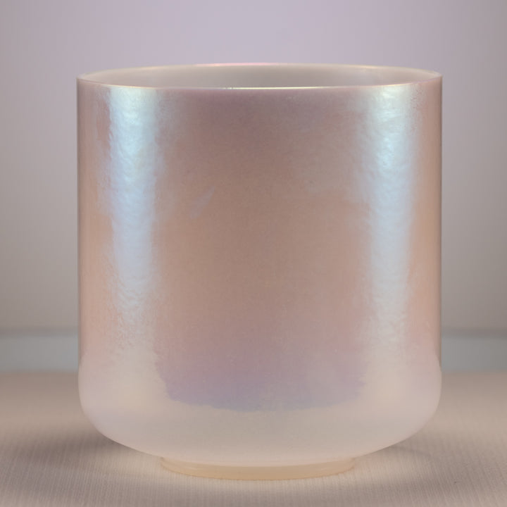8" C-1 Majestic Moon Crystal Singing Bowl, Perfect Pitch
