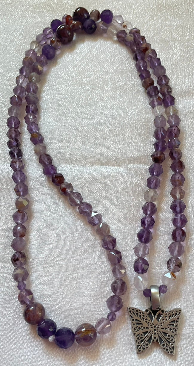 Faceted Super 7 Mala