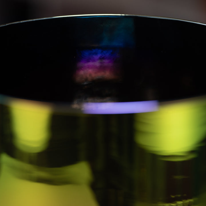 11" D+42 Celestial Rainbow Crystal Singing Bowl