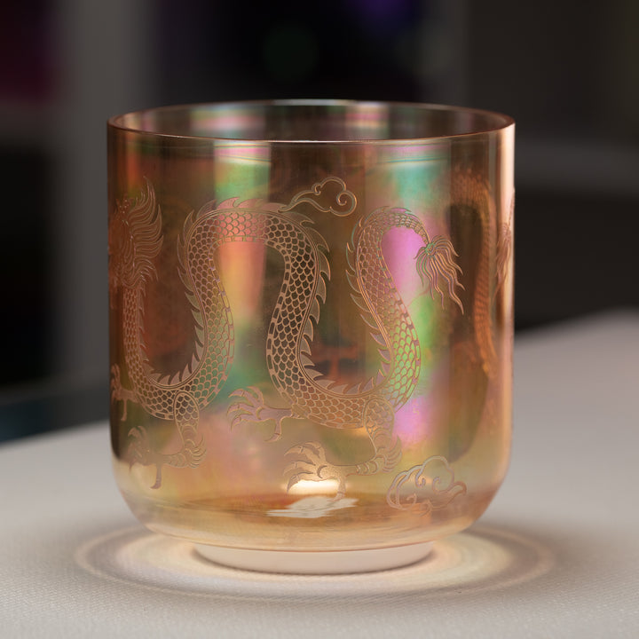 7" G+49 Sacred Fire Dragon Singing Bowl