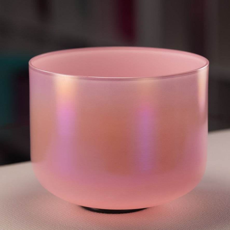 10" A-43 Goddess Glow Crystal Singing Bowl