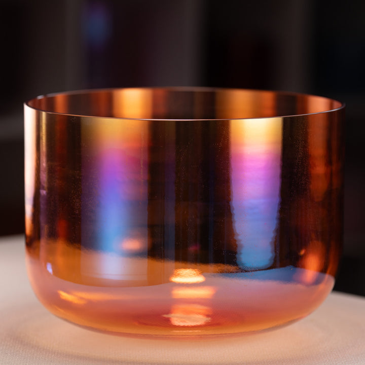 3" D#-6 Topaz Transformation Crystal Singing Bowl from Bowls of Sound