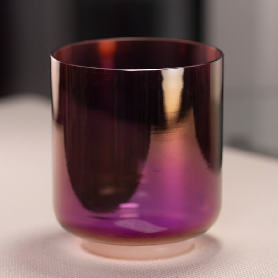 6.5" G-46 Amethyst Activation Crystal Singing Bowl