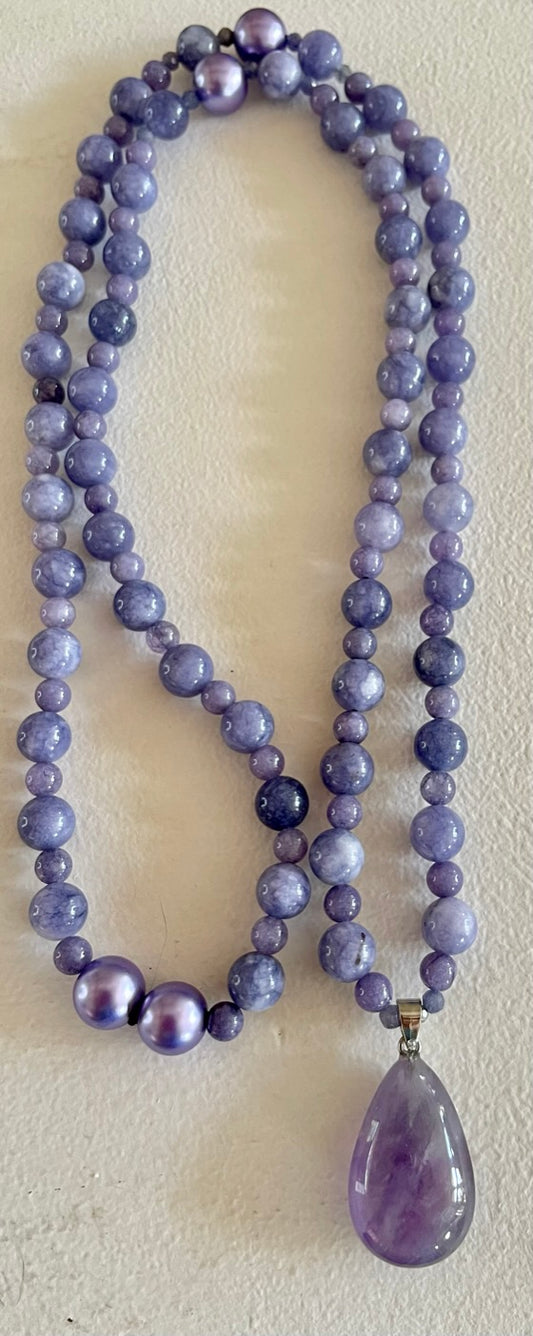 Tanzanite Mala